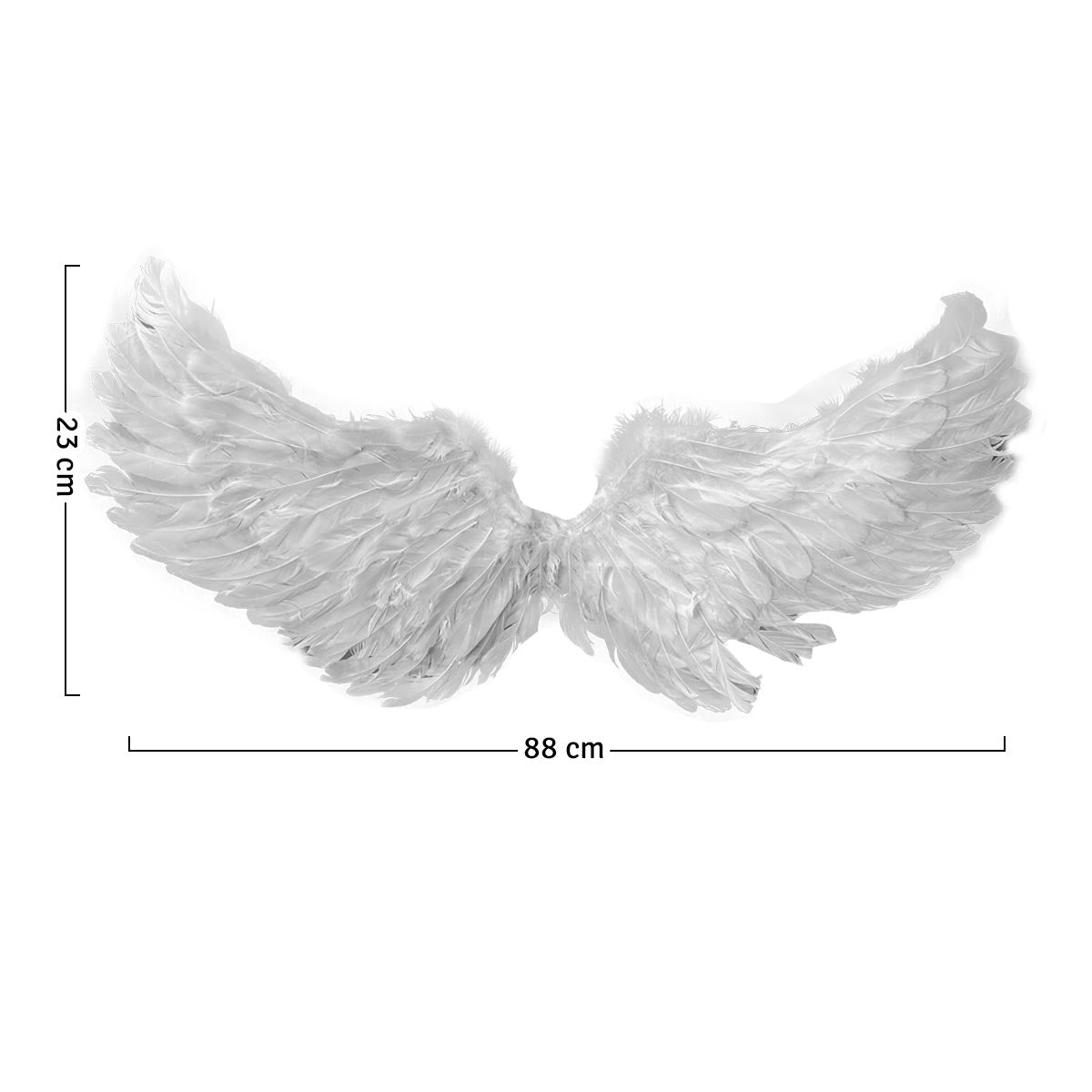 👻 Oferta Especial Alas Angel Negras Y Blancas Medianas Ideal Para Adultos 👼 | Envío Gratis
