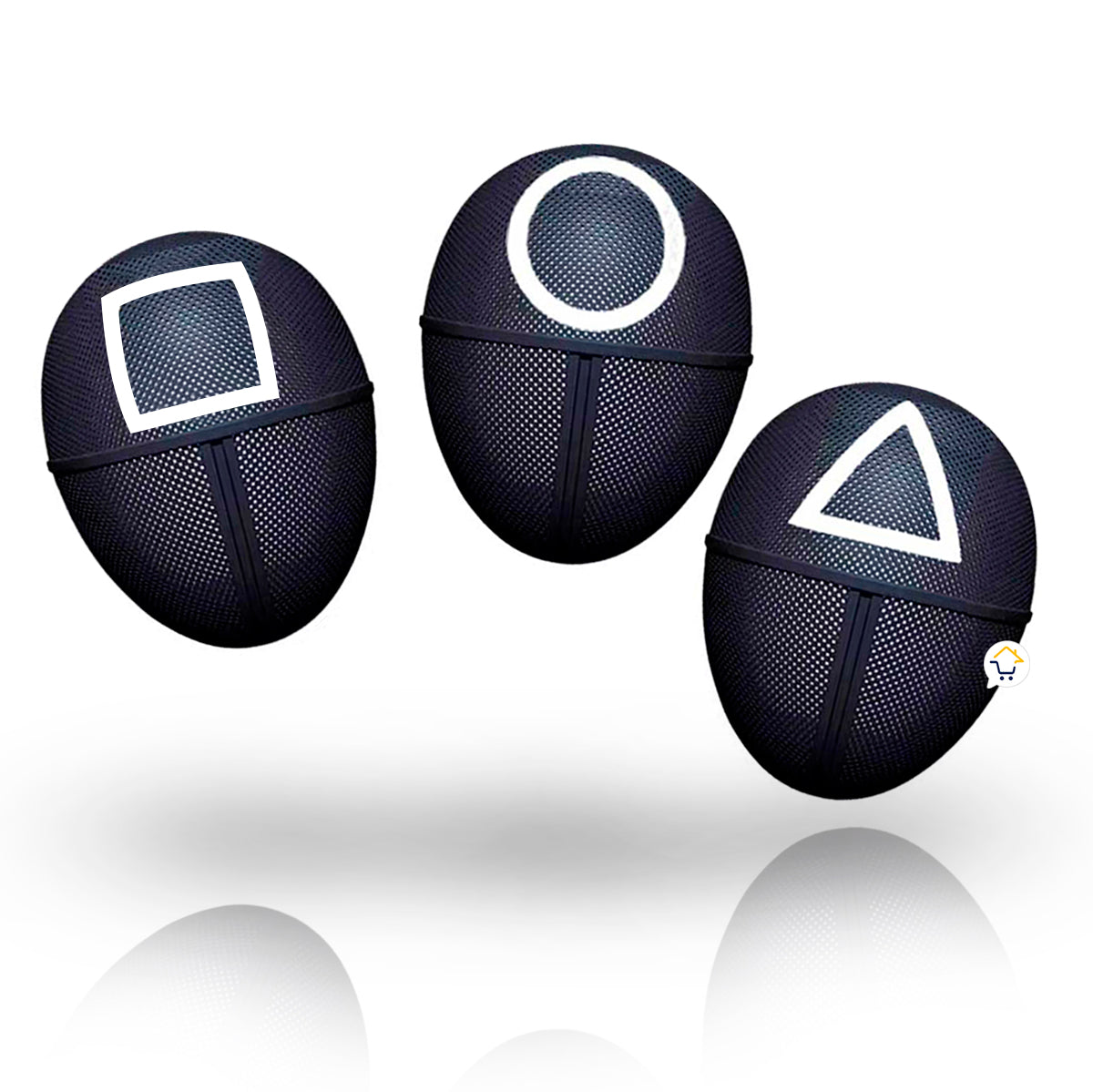 🎭Súper Combo 3 Máscaras – Jack Neón + Jason + Juego del Calamar|ENVIO GRATIS