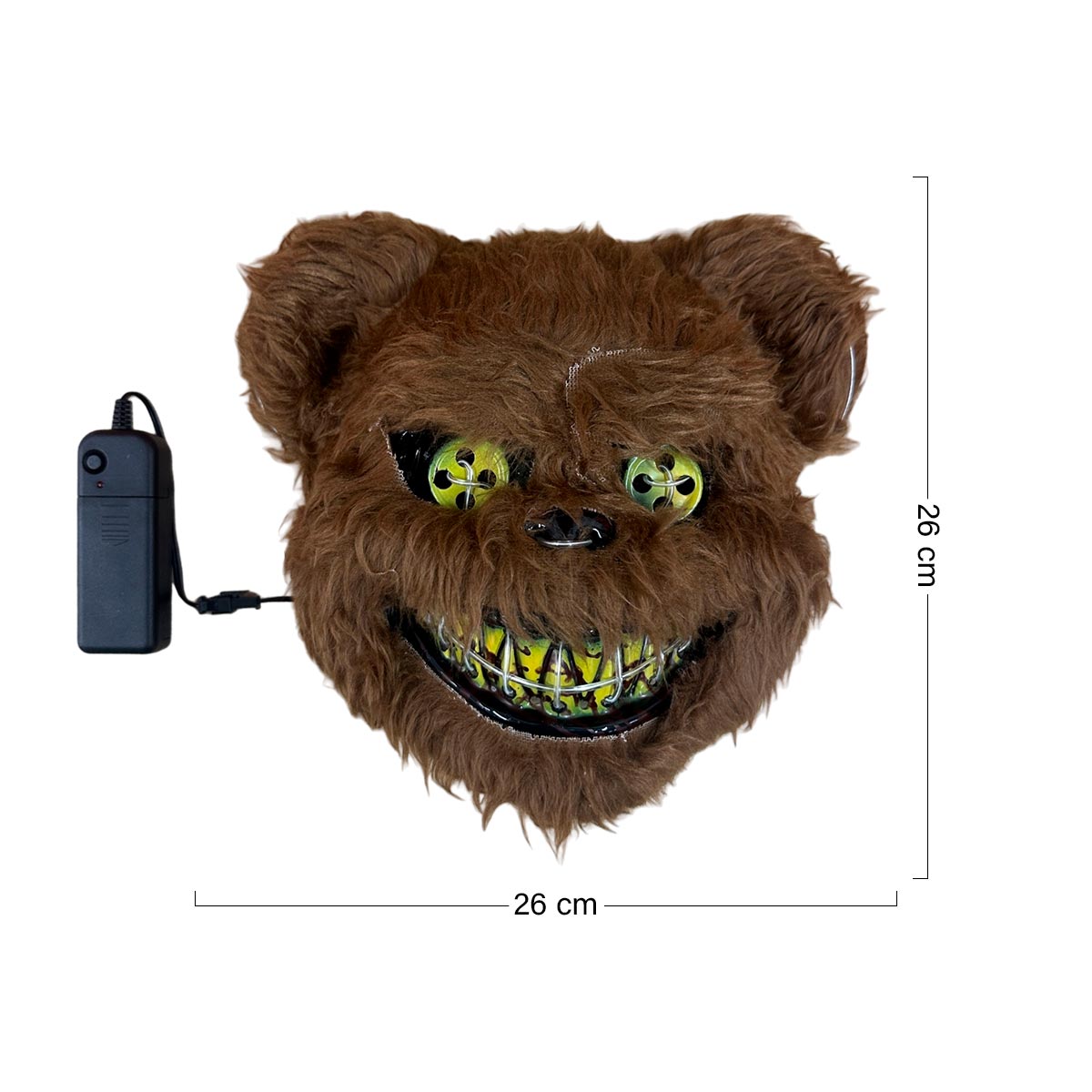 👻 Oferta Especial Mascara Oso🧸 Macabro LED Neon | Envío Gratis