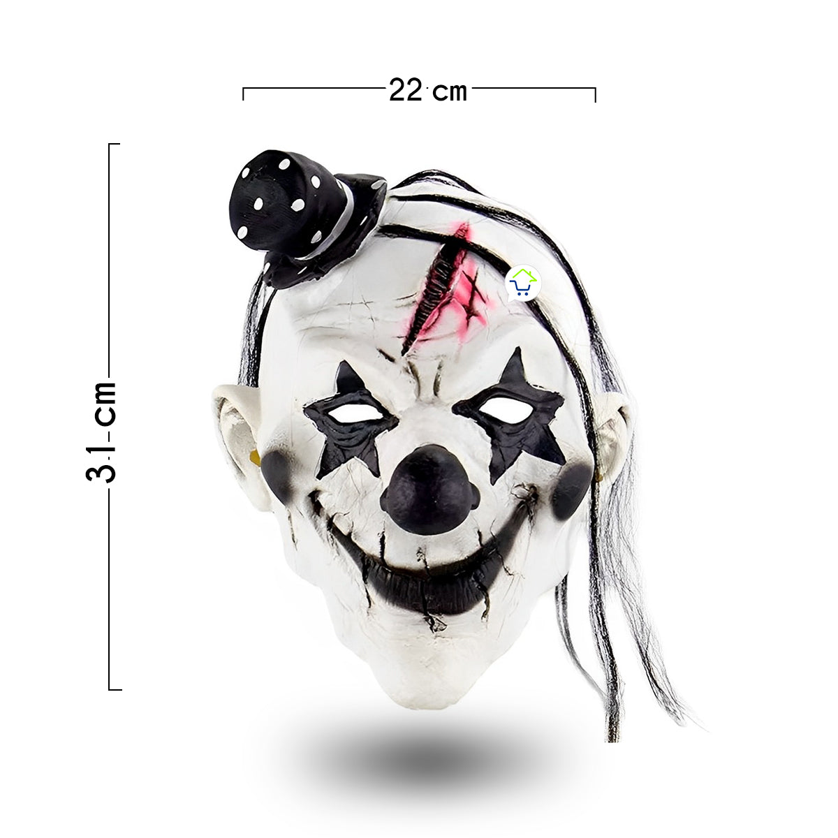 Oferta Halloween🤡🔪 Mascara De Payaso Asesino | Envío Gratis