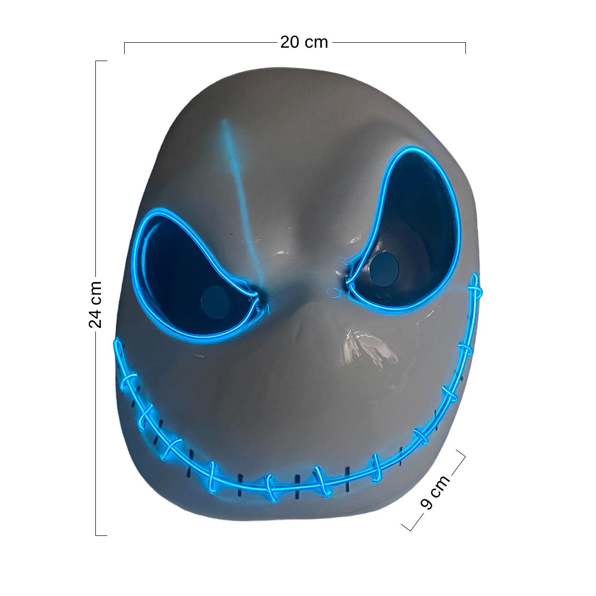 👻 Oferta Especial Halloween🎃 Mascara Jack Luz Neon | Envío Gratis