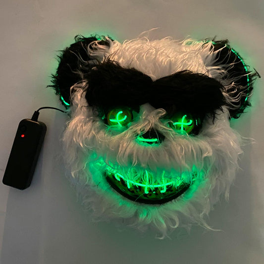 👻 Oferta Especial Mascara Oso🧸 Macabro LED Neon | Envío Gratis