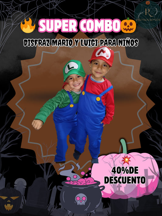 🍄Súper Combo Mario & Luigi | ENVIO GRATIS